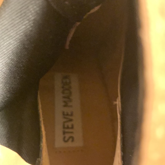 Steve Madden Light Brown Suede over the knee heeled boots - Picture 5 of 5